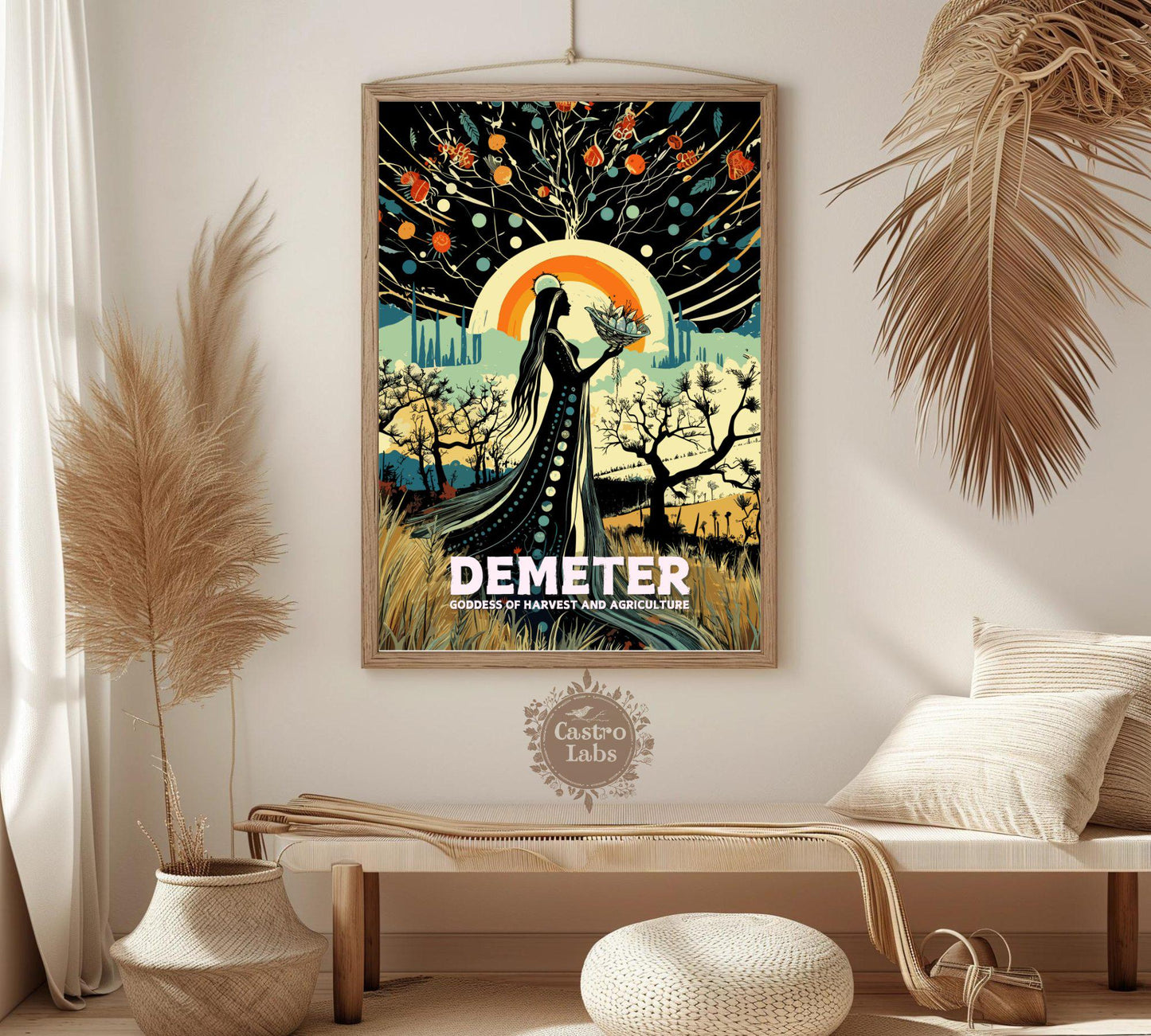 Demeter Goddess, Goddess of Harvest