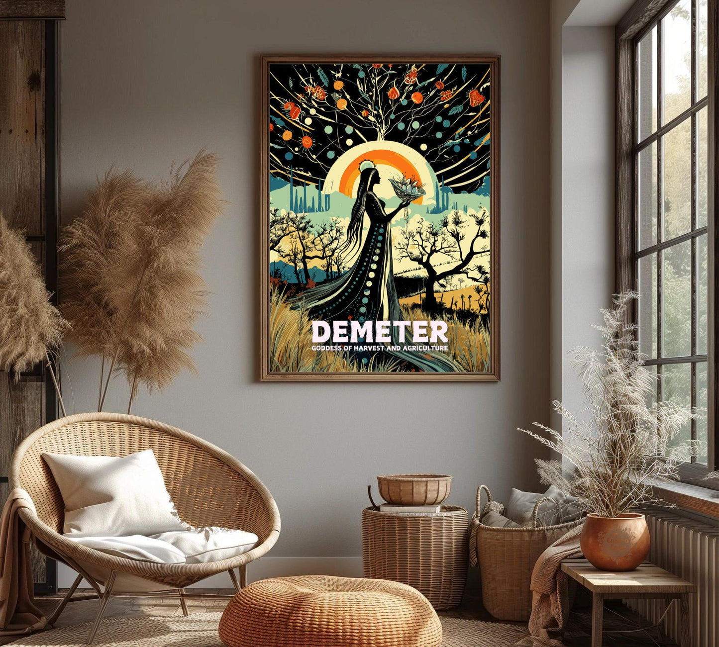 Demeter Goddess, Goddess of Harvest