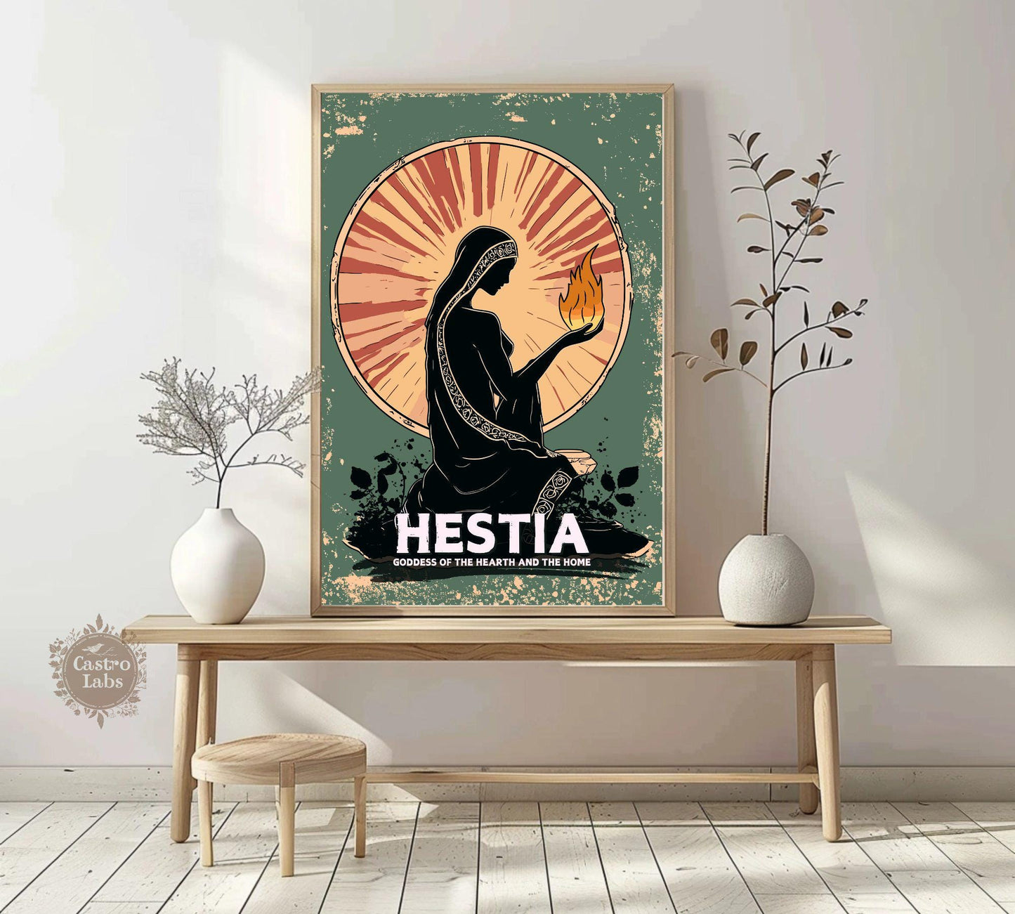 Hestia Goddess, Goddess of the Heart