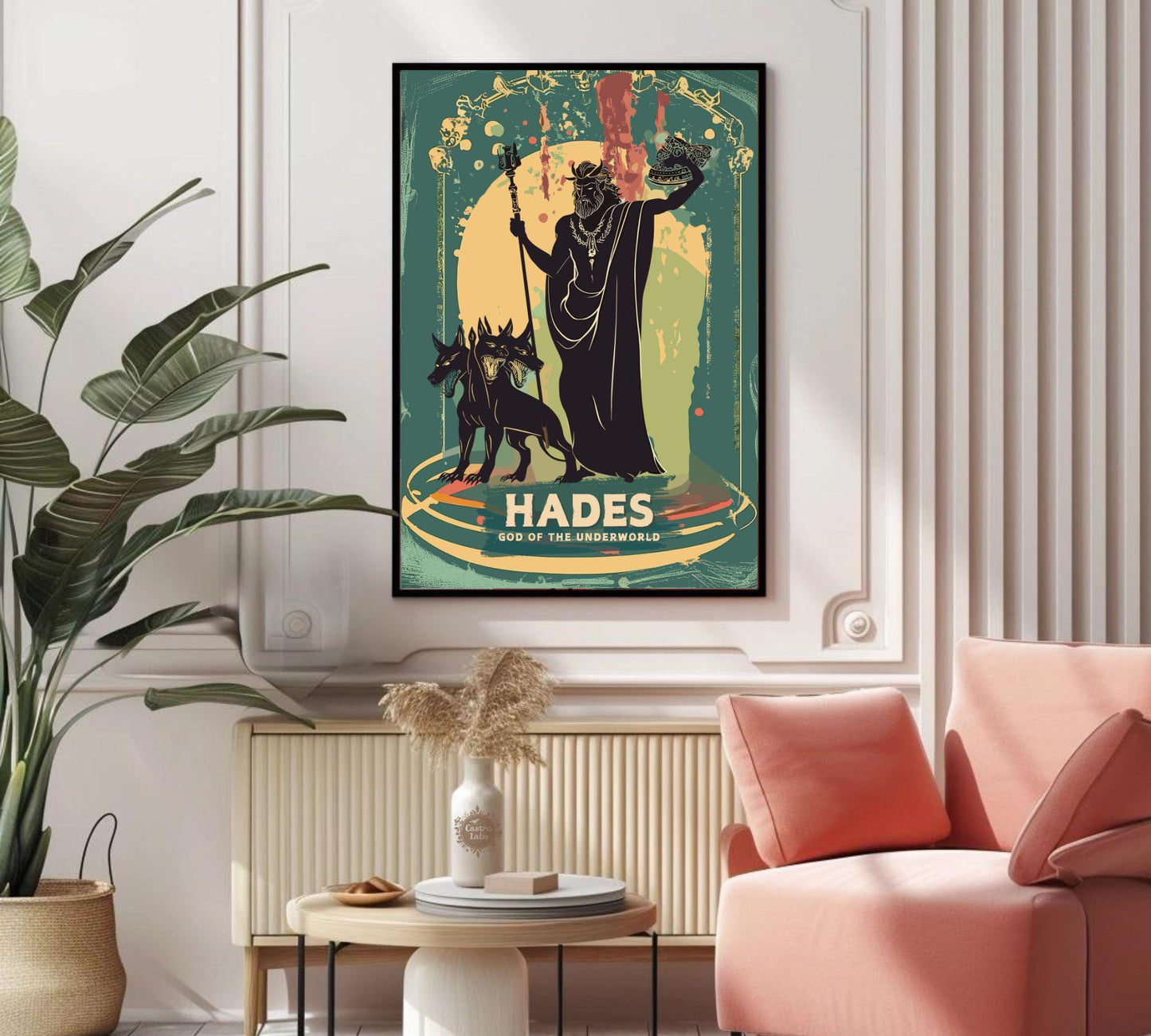 Hades God Poster