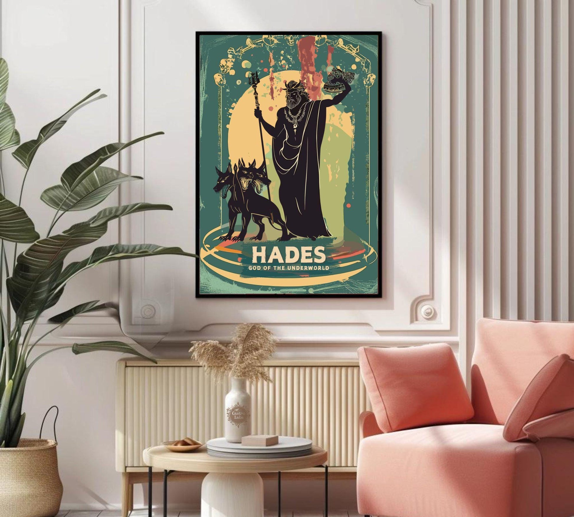 Hades God Poster