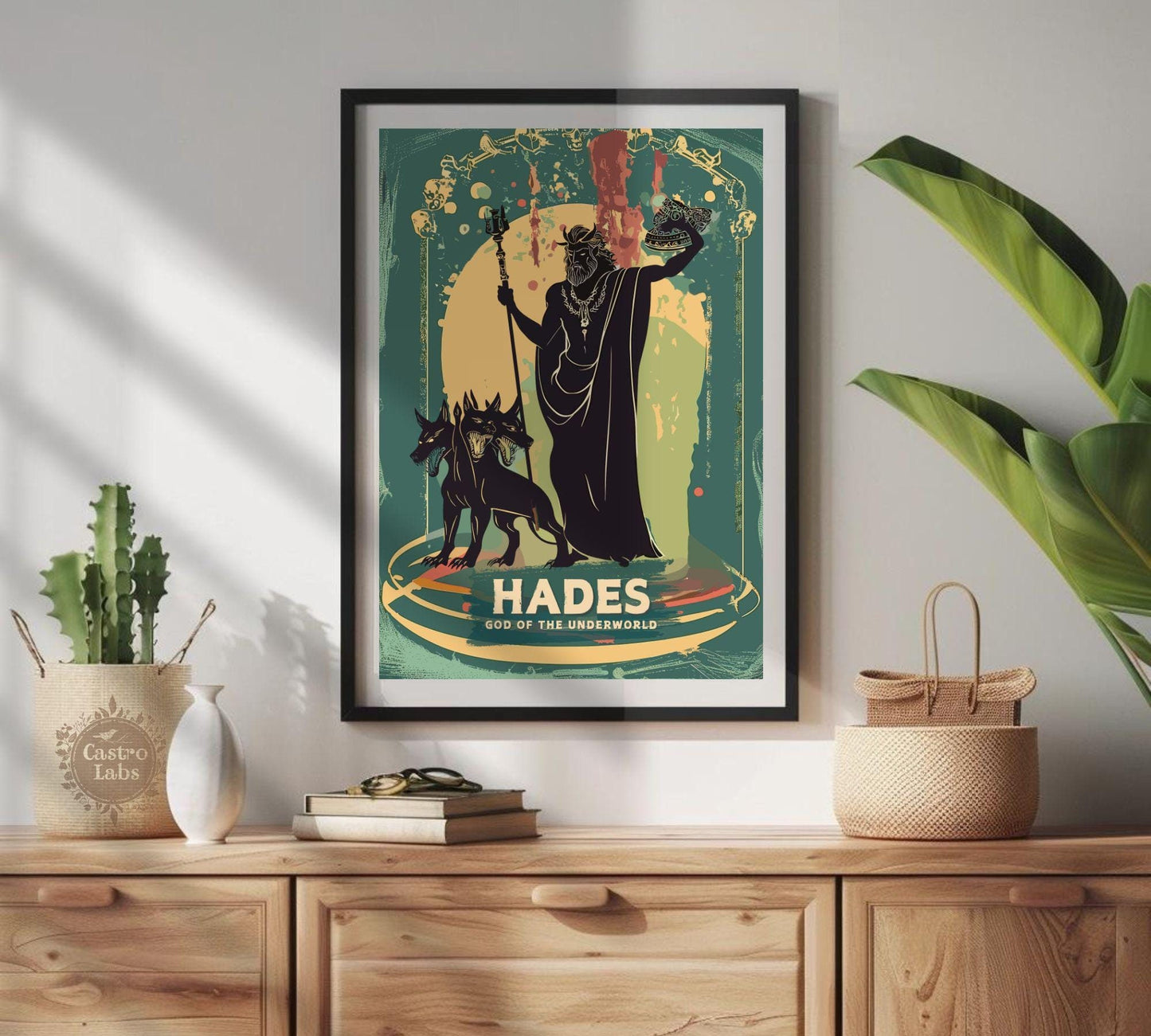 Hades God Poster