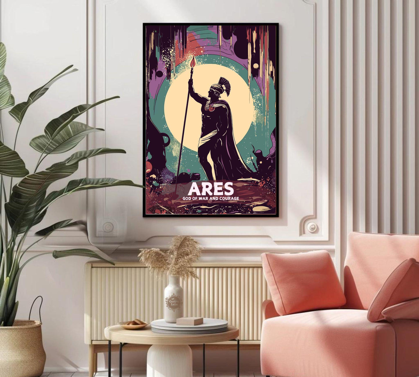 Greek God Ares - Poster