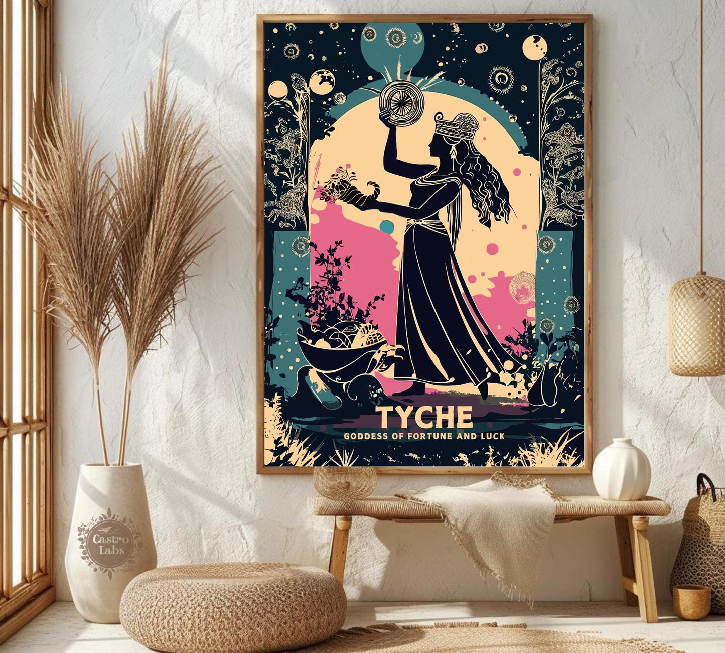 Tyche Goddess, Goddess of fortune and luck