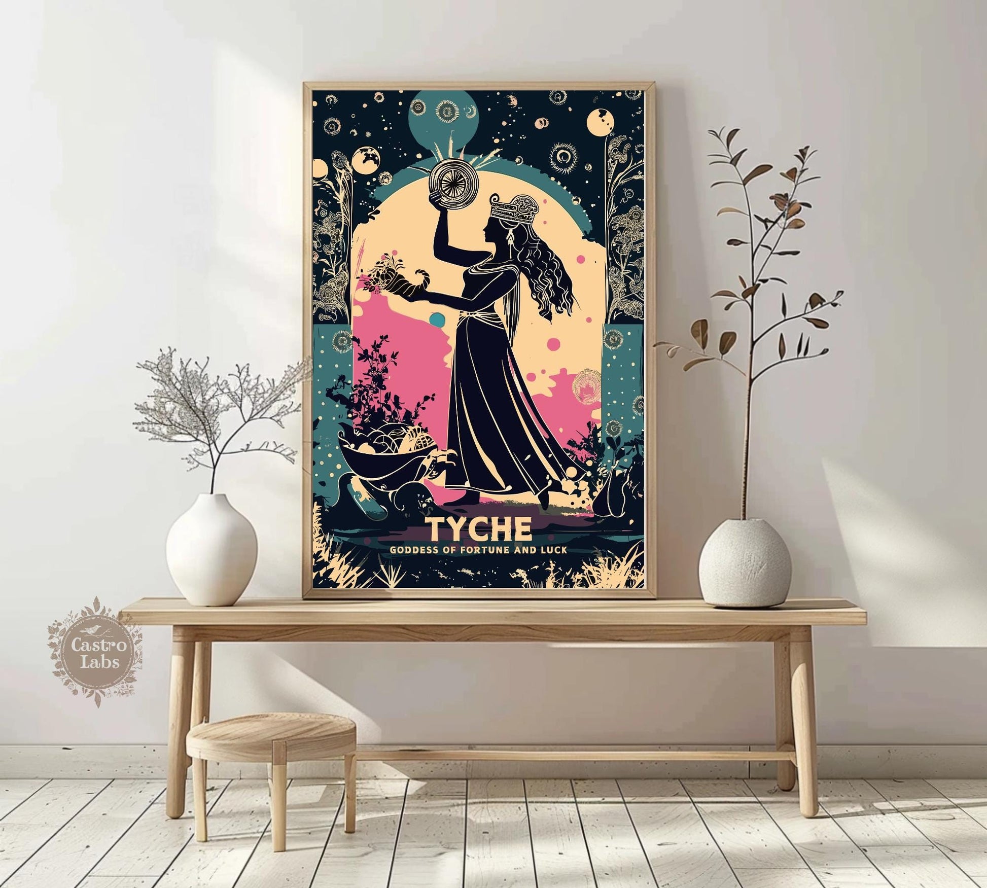 Tyche Goddess, Goddess of fortune and luck