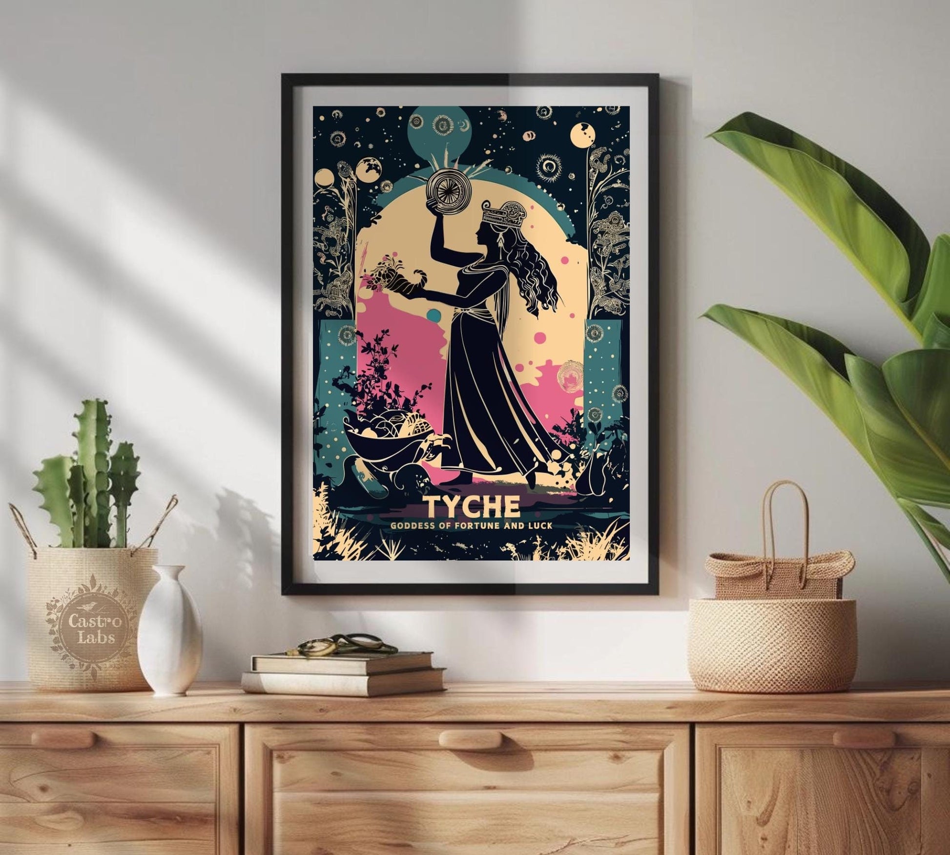 Tyche Goddess, Goddess of fortune and luck