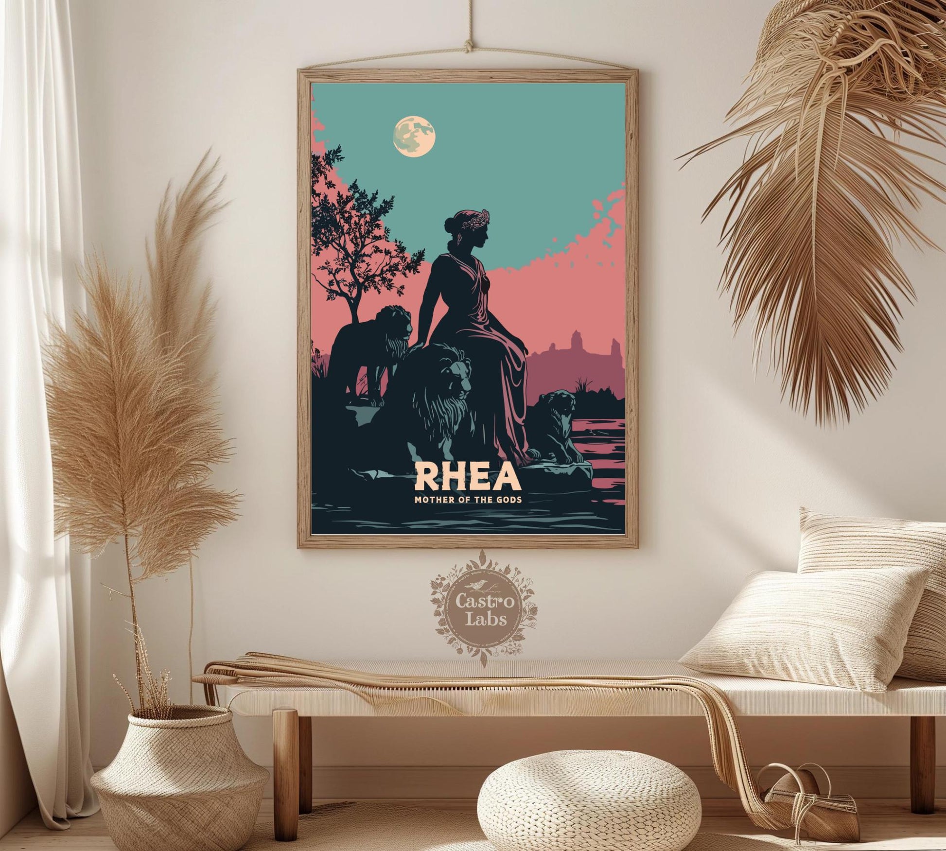 Rhea Goddess Poster, Mother of the Gods