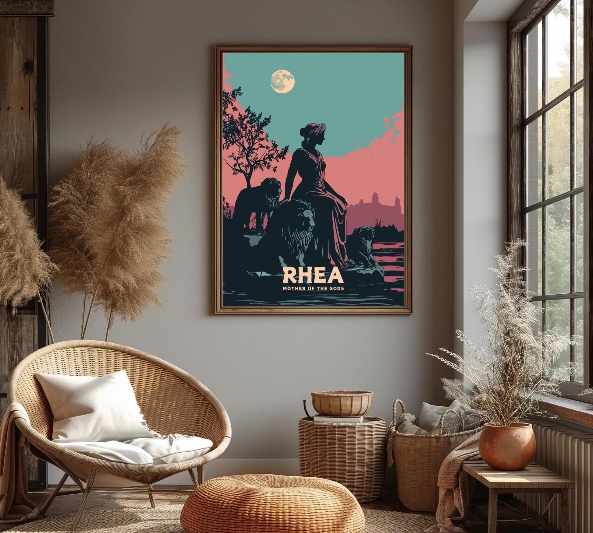 Rhea Goddess Poster, Mother of the Gods