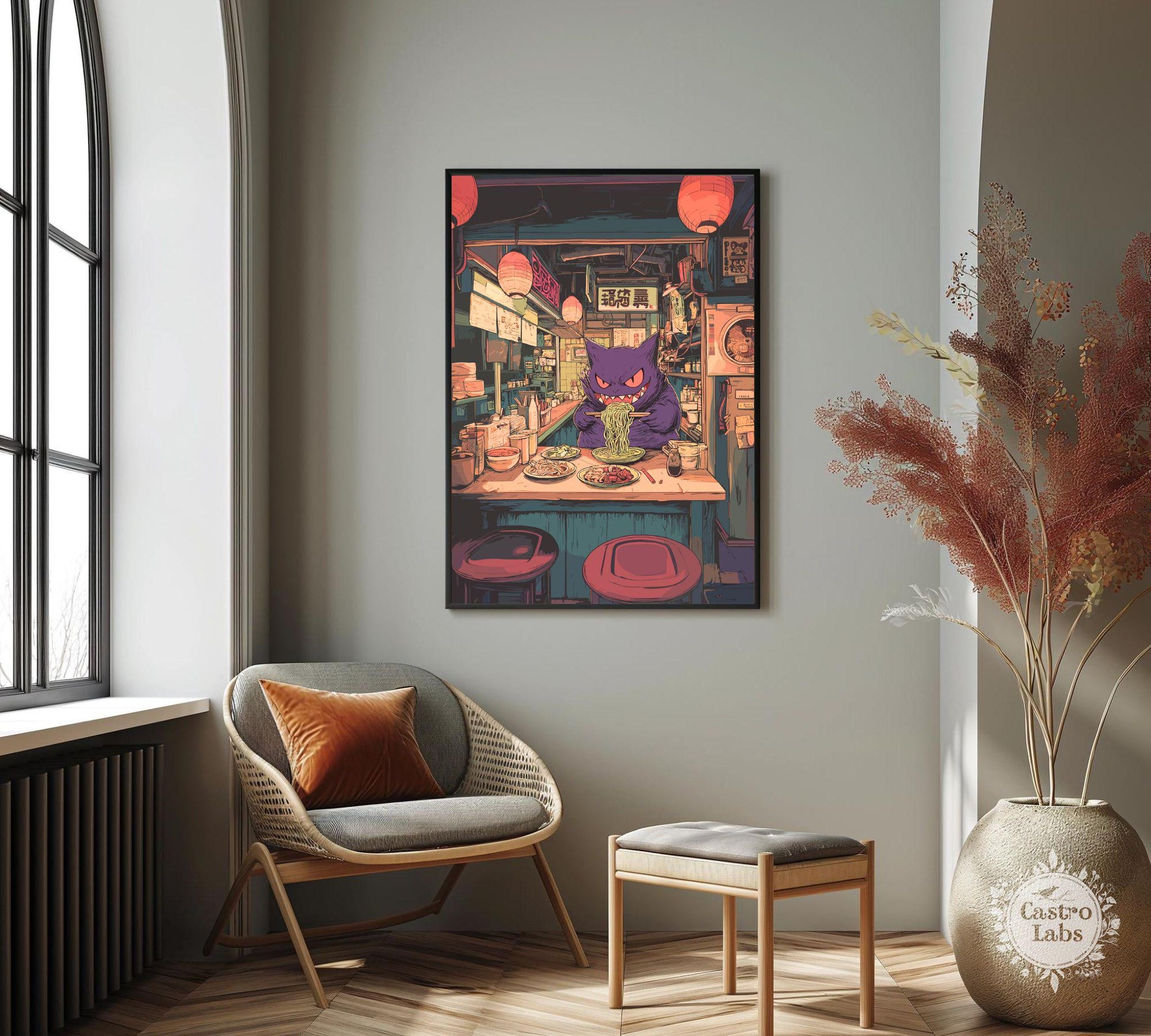 Gengar Ramen Series Poster