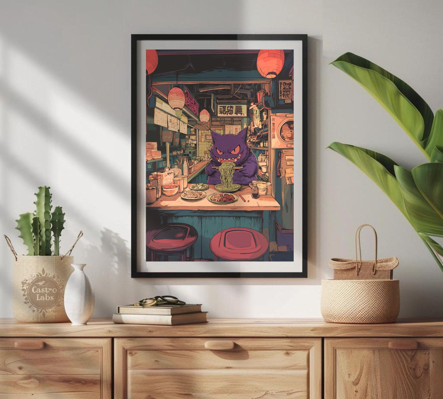 Gengar Ramen Series Poster