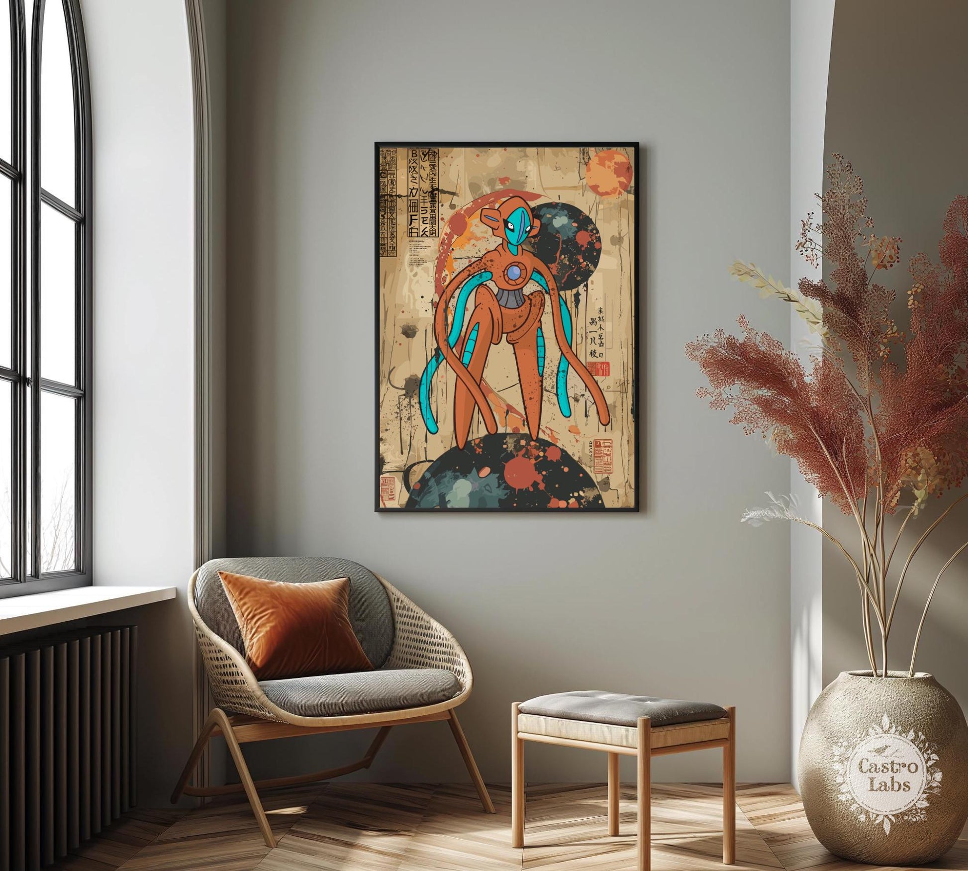 Deoxys Poster: Legendary Pokemon