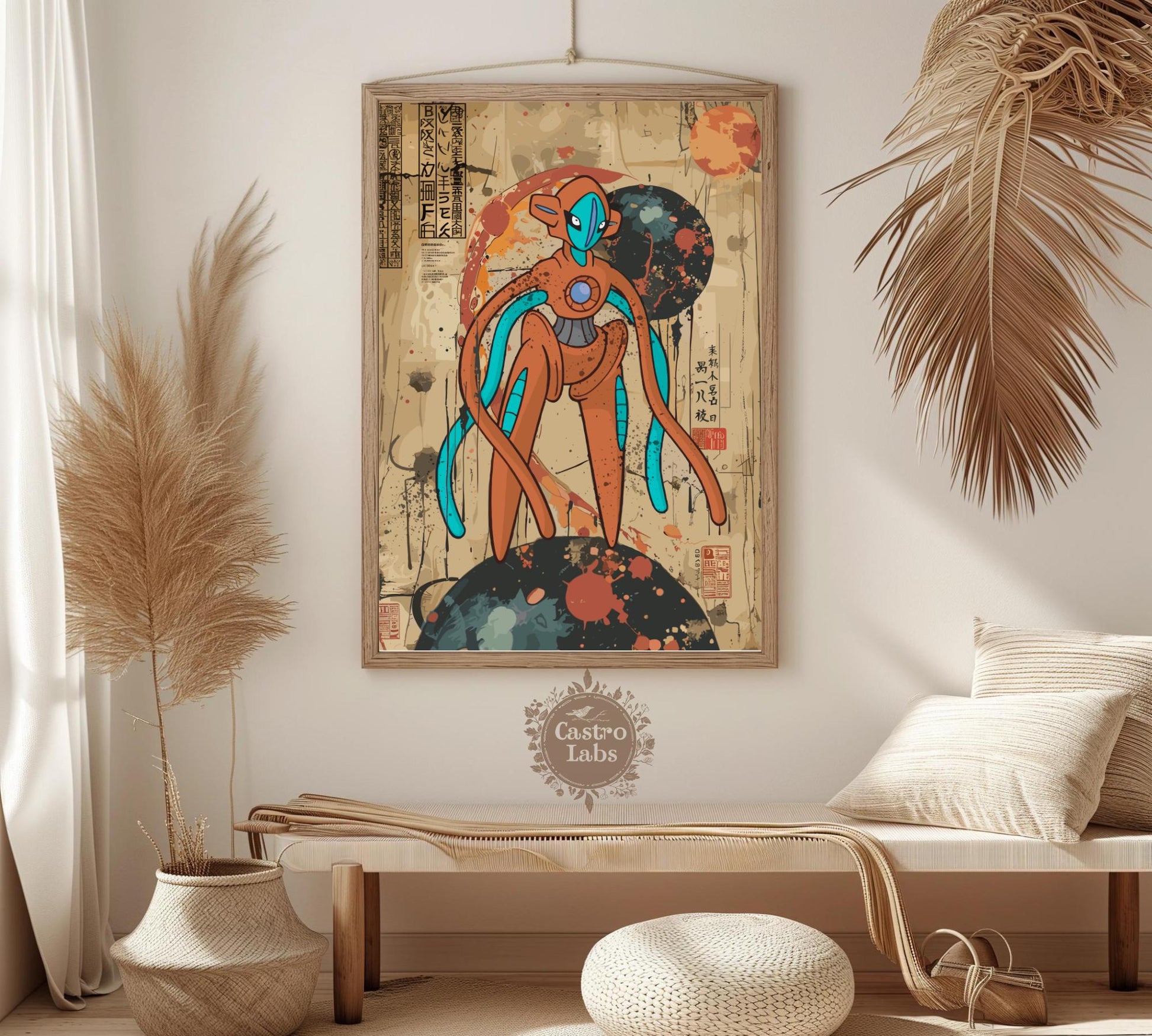 Deoxys Poster: Legendary Pokemon