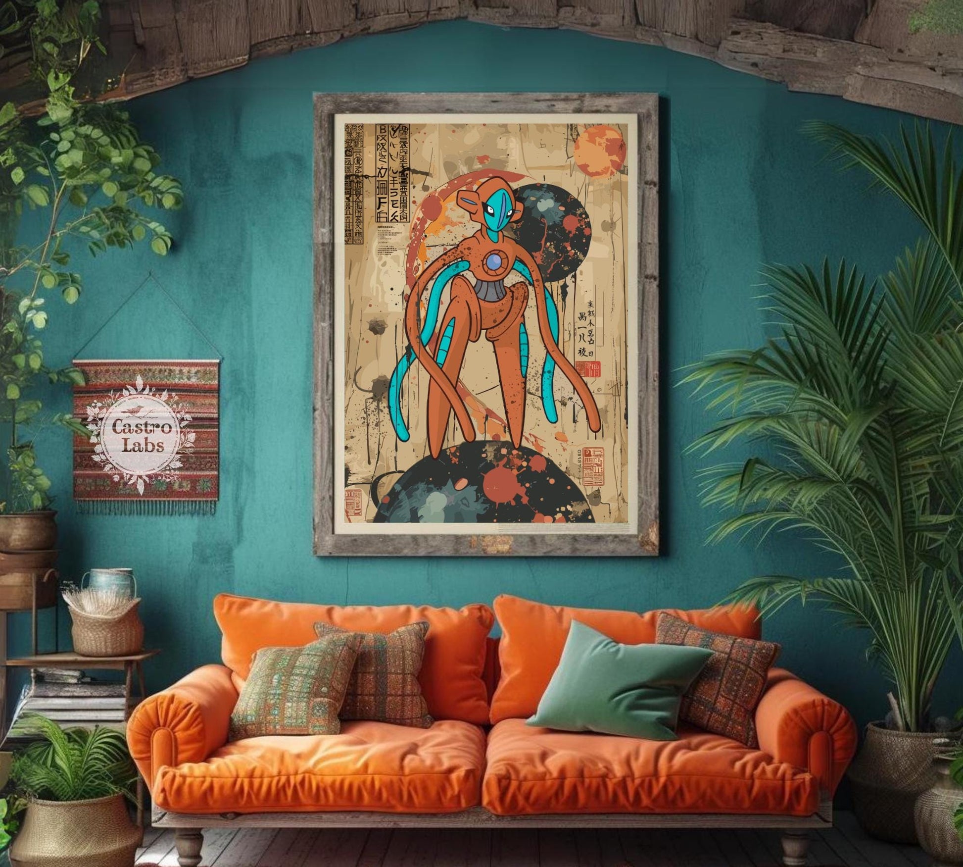 Deoxys Poster: Legendary Pokemon