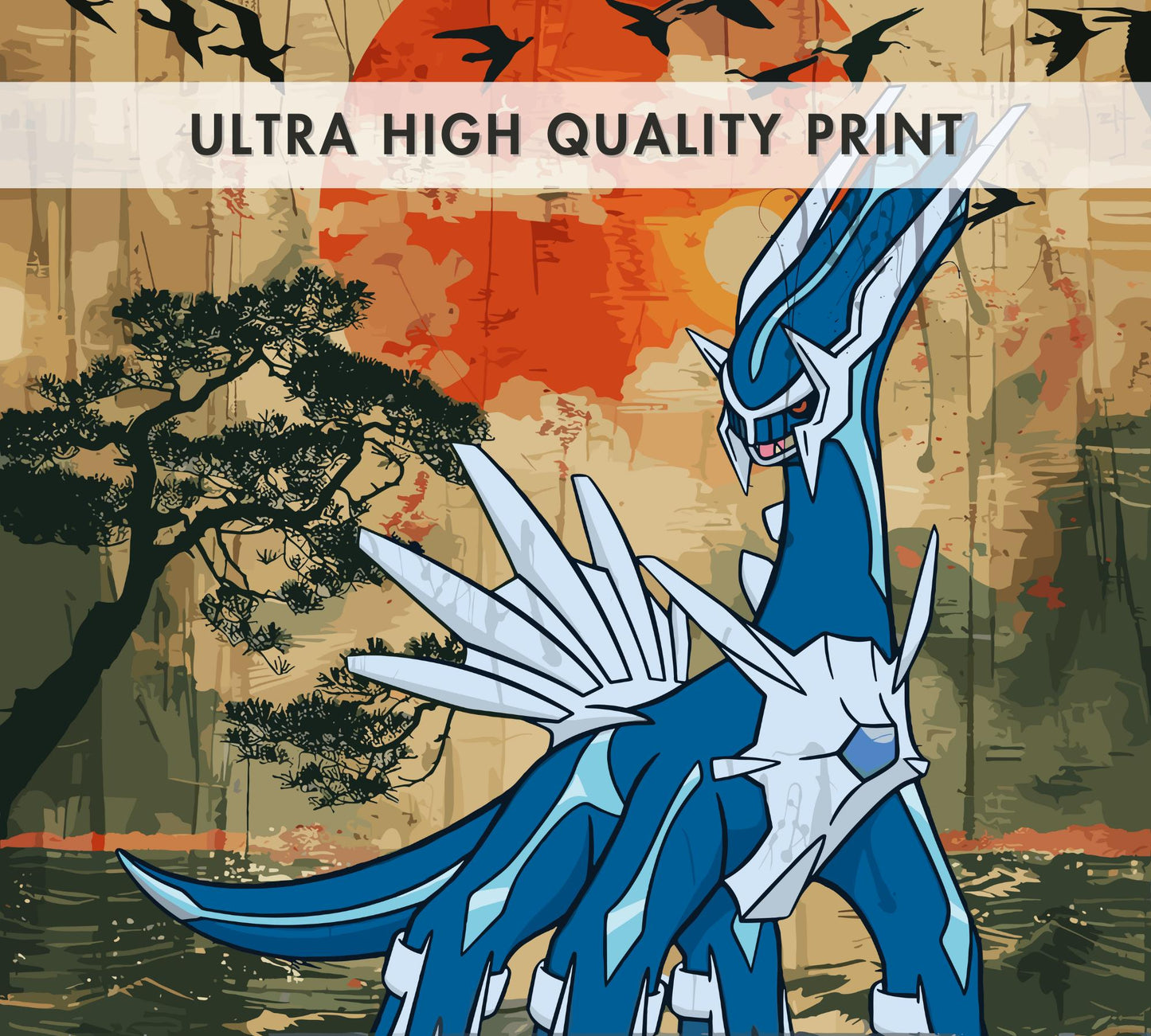 Dialga Poster, Legendary Pokémon