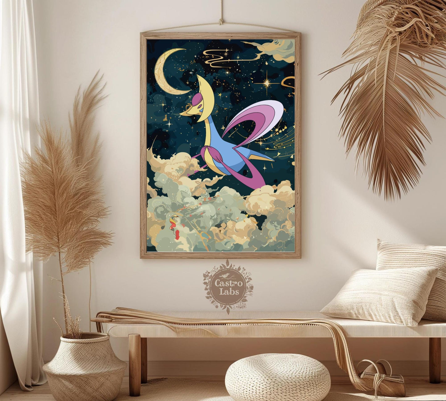 Cresselia Poster, Legendary Pokémon