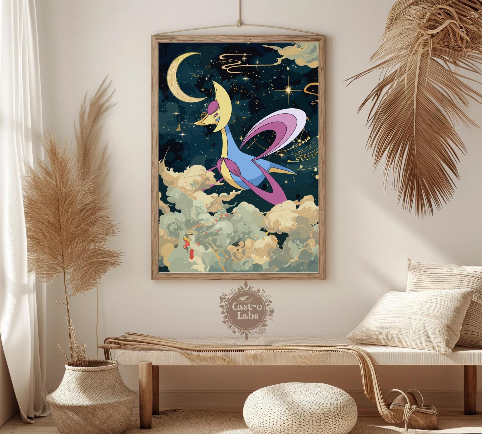 Cresselia Poster, Legendary Pokémon