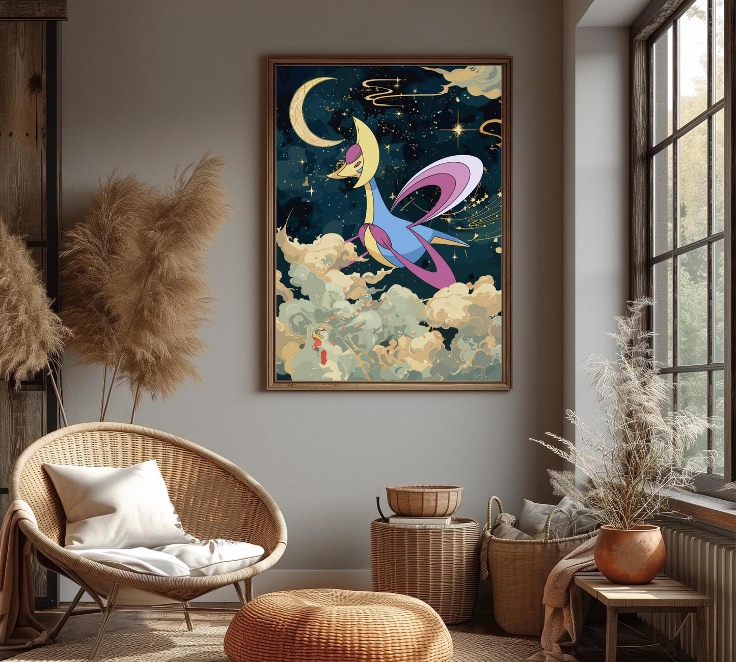 Cresselia Poster, Legendary Pokémon