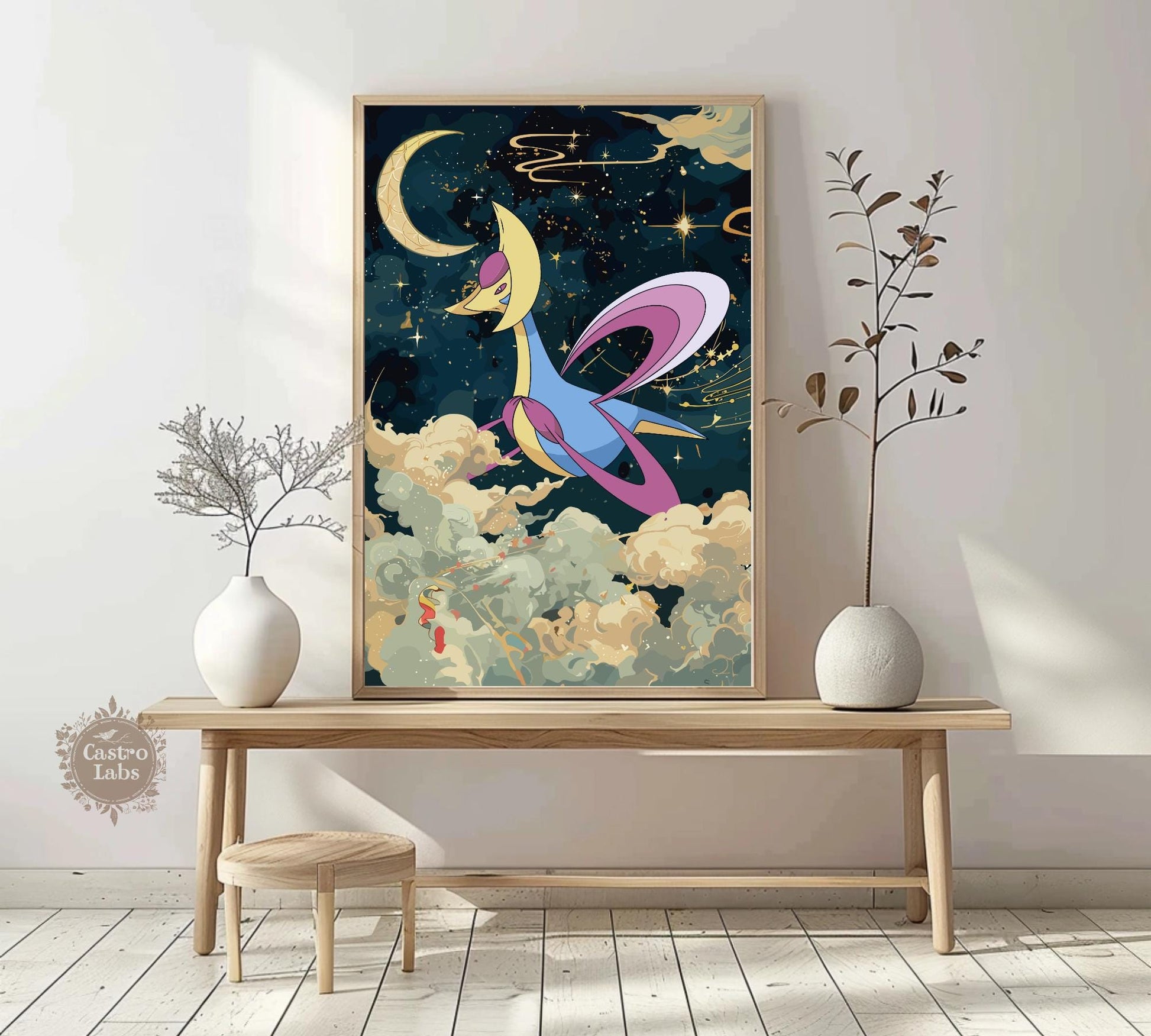 Cresselia Poster, Legendary Pokémon