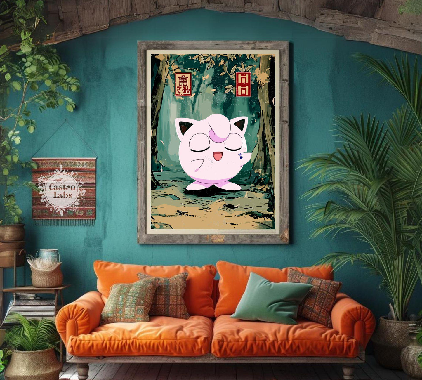 Jigglypuff Pokemon Poster