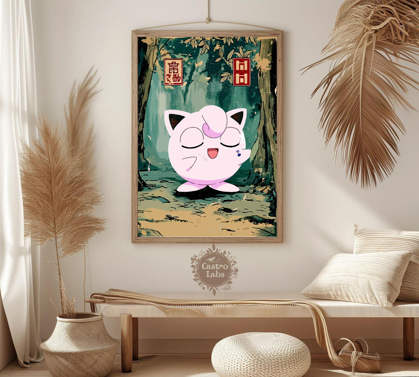 Jigglypuff Pokemon Poster