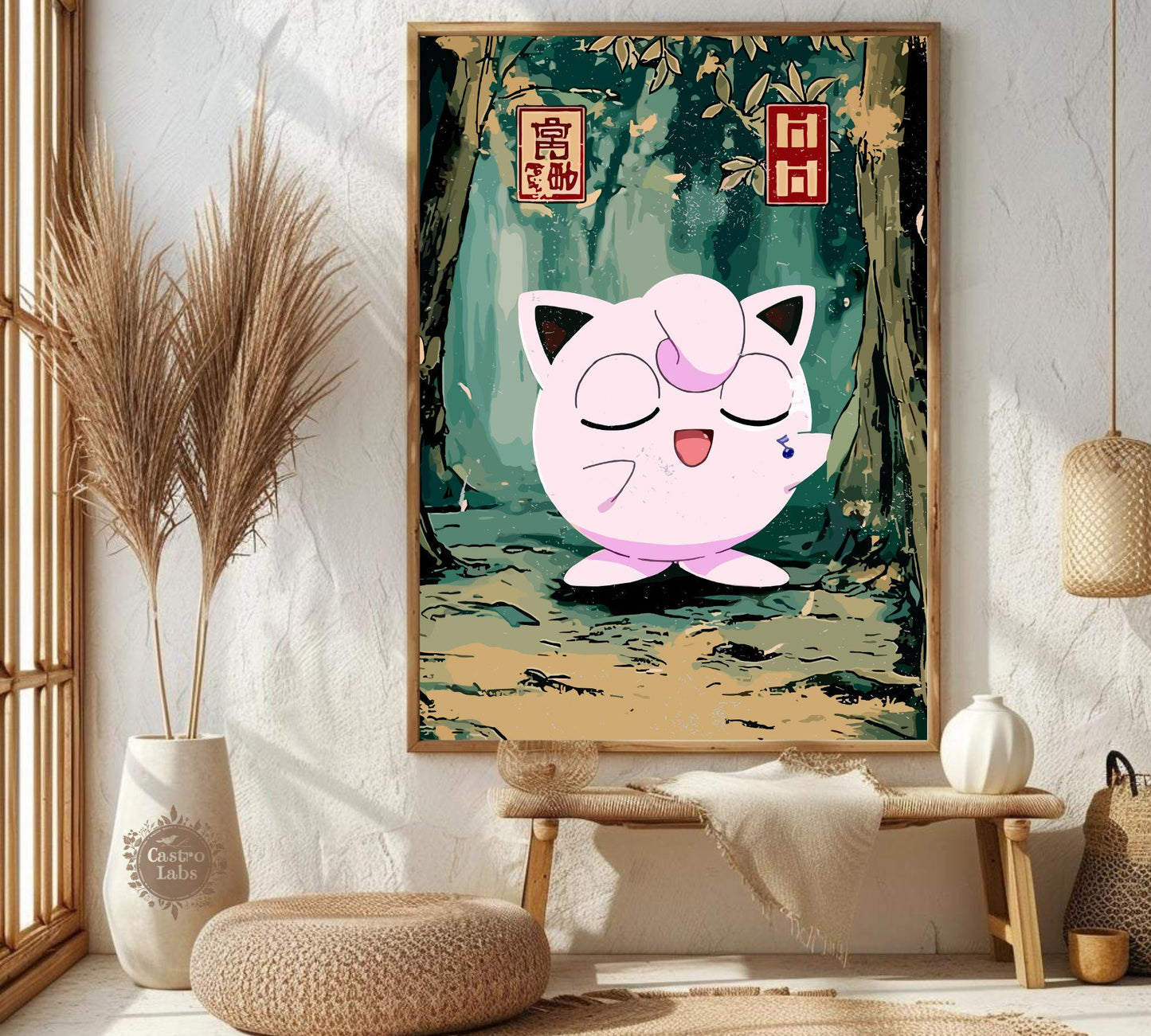 Jigglypuff Pokemon Poster