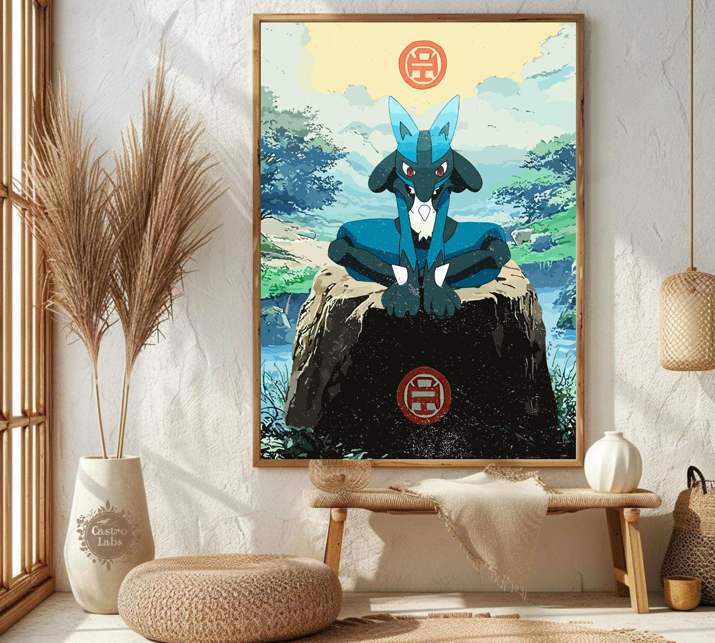 Lucario Pokemon Poster