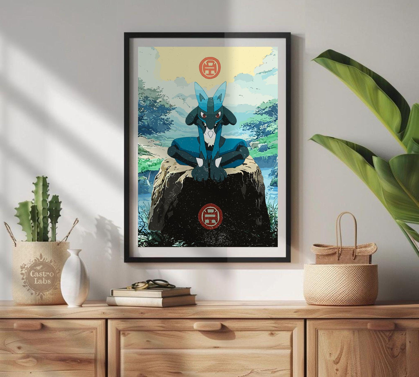 Lucario Pokemon Poster