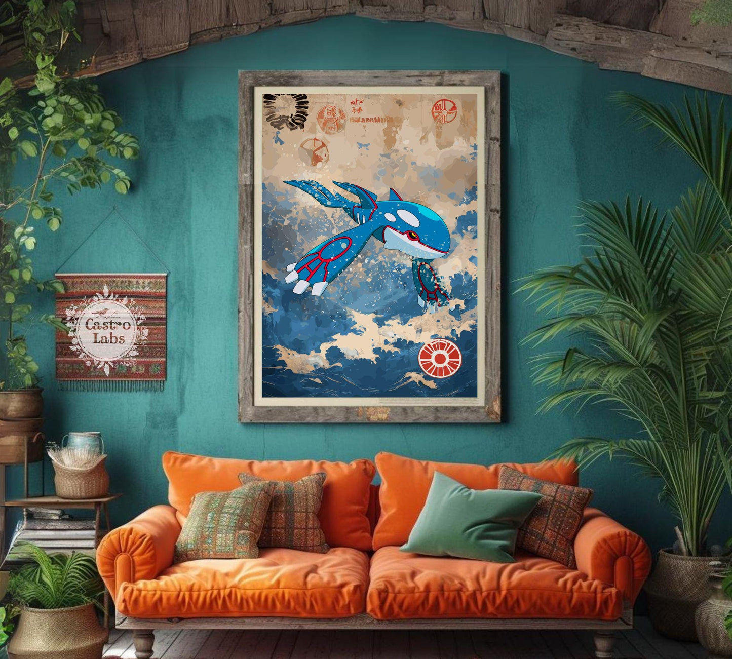 Kyogre Poster: Pokemon Go