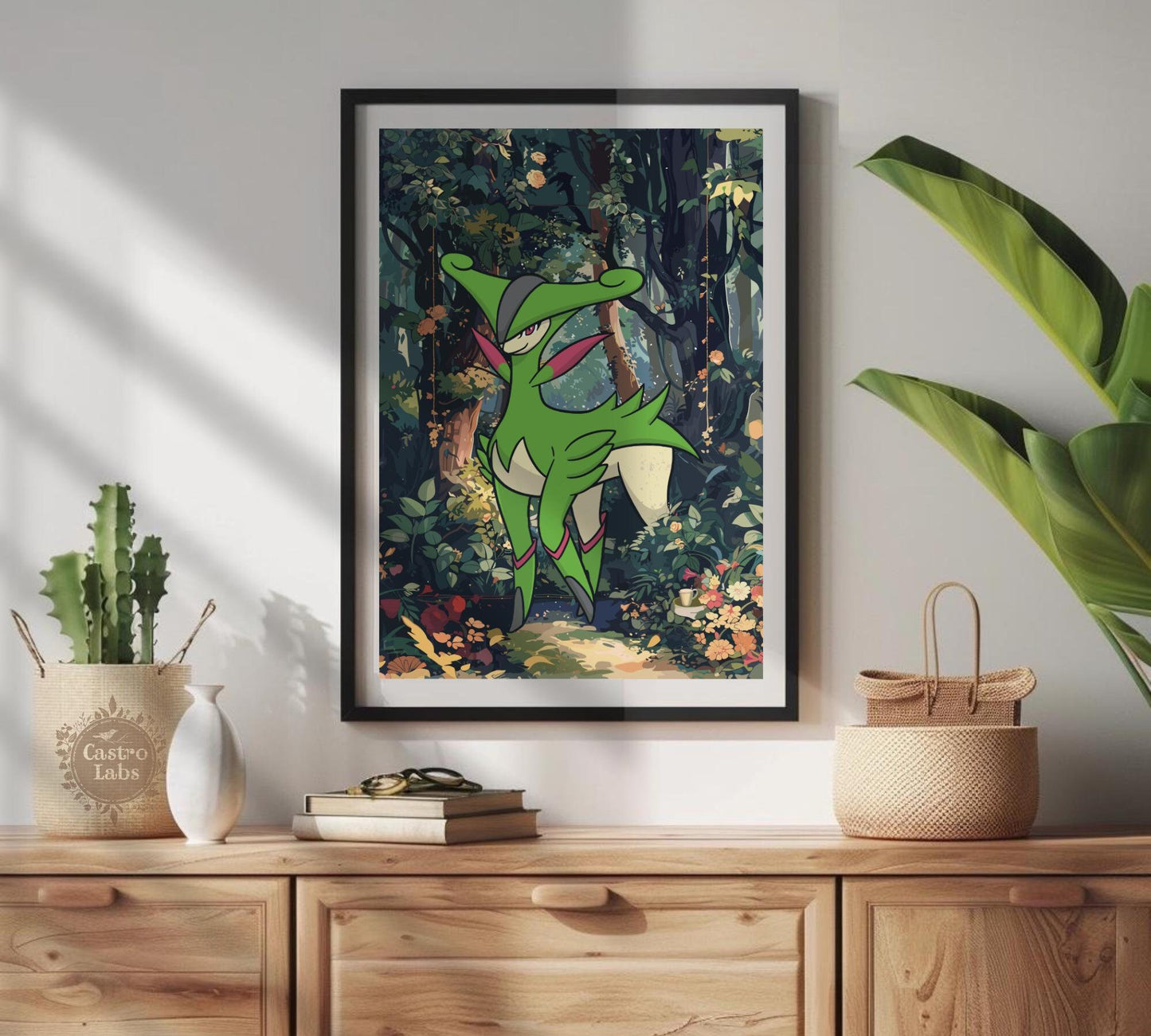 Virizion Poster: Legendary Pokemon