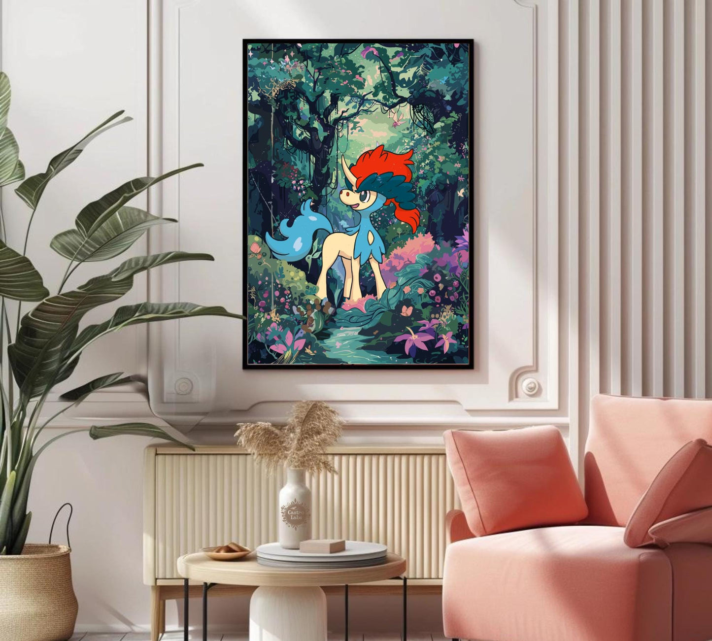 Keldeo Poster: Legendary Pokemon