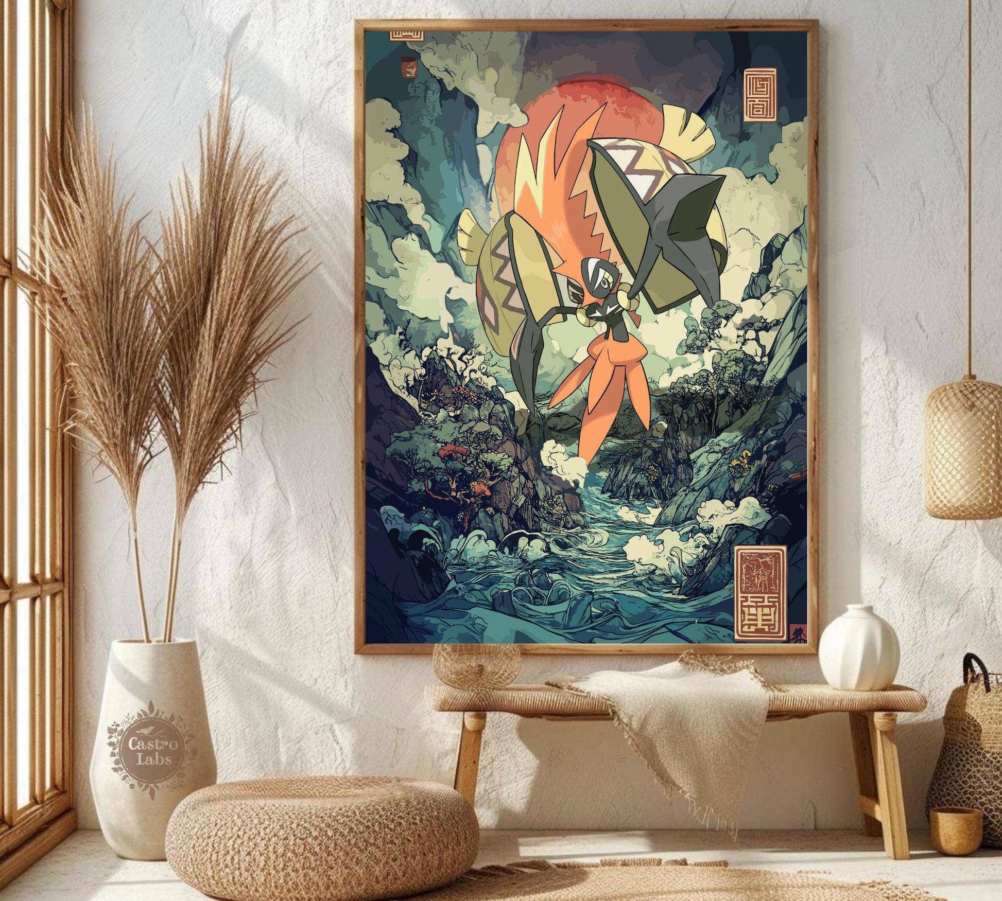 Tapu Koko Poster: Legendary Pokemon