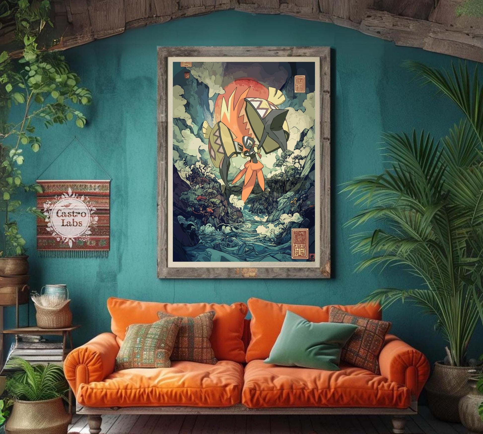 Tapu Koko Poster: Legendary Pokemon