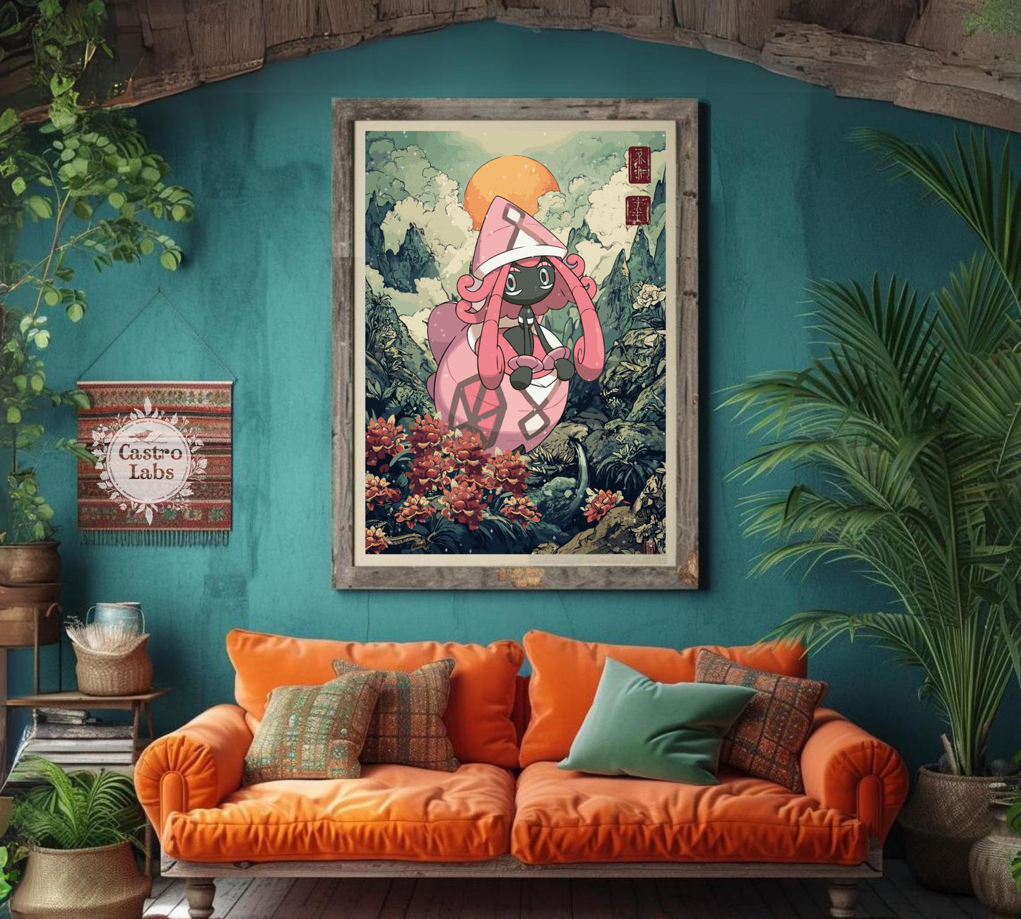 Tapu Lele Poster: Legendary Pokemon