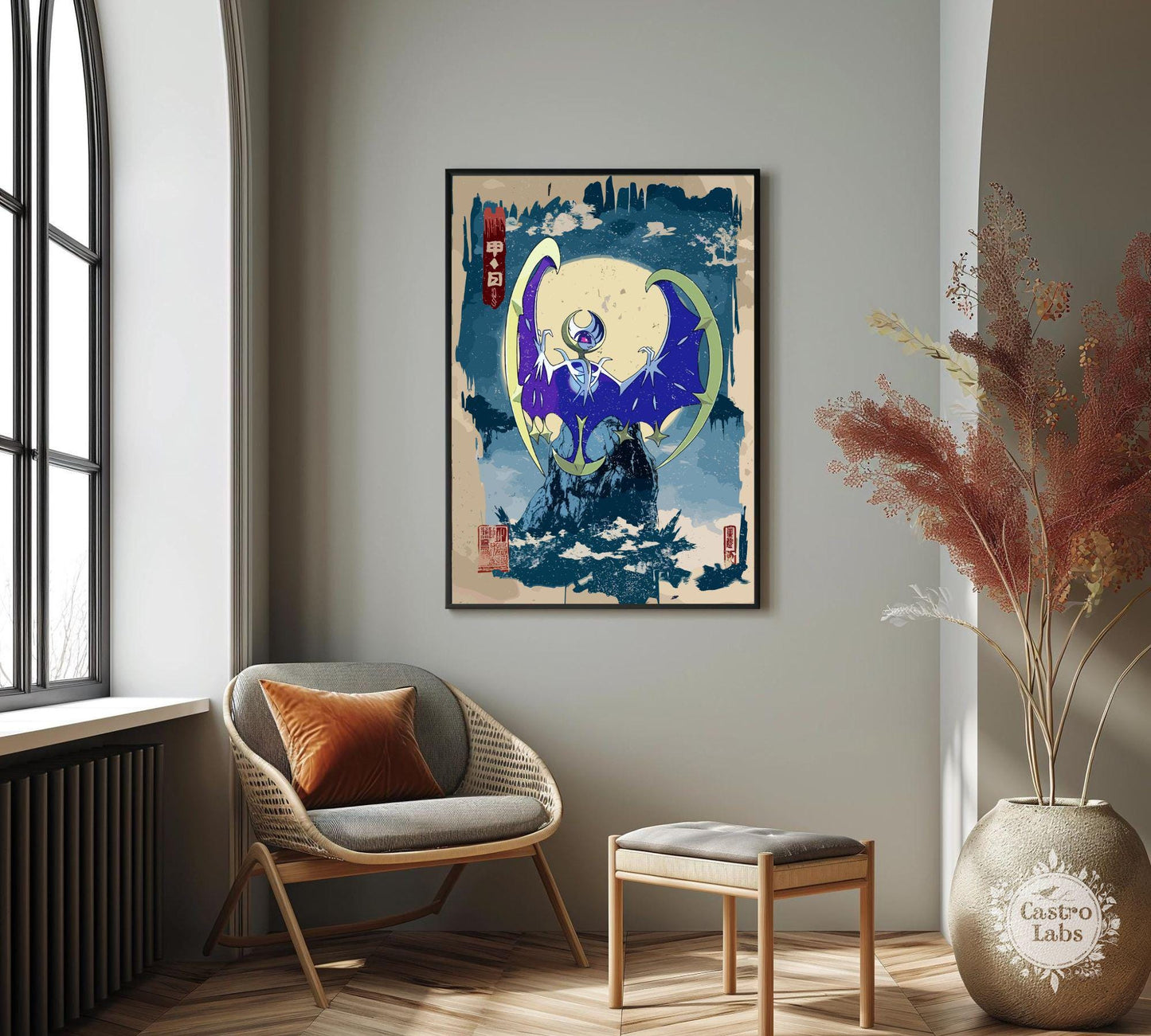 Lunala Pokemon Poster