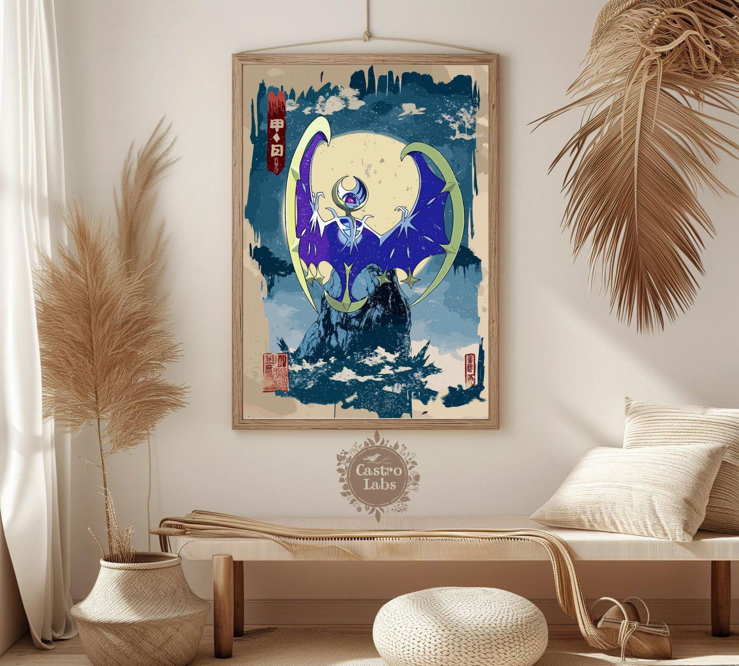 Lunala Pokemon Poster