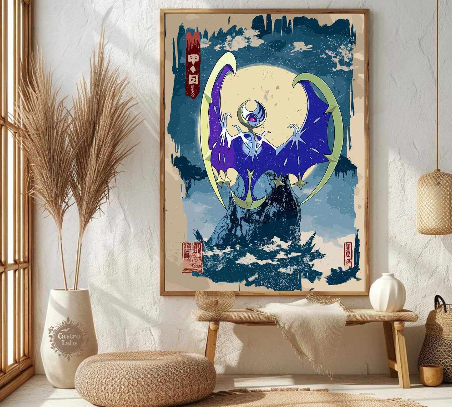 Lunala Pokemon Poster