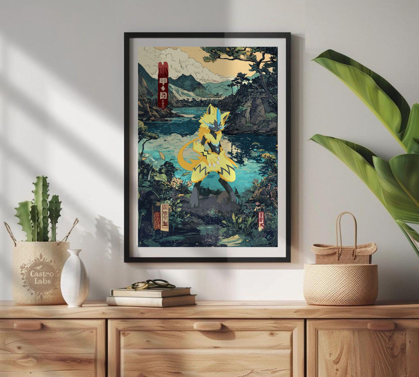 Zeraora Legendary Pokemon Poster