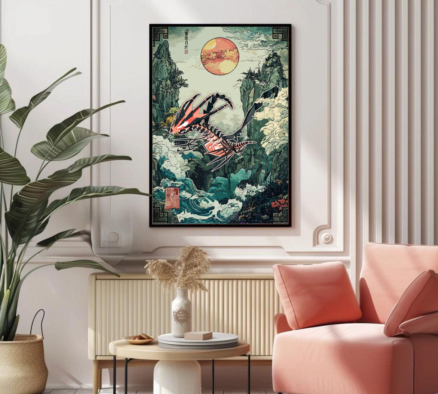 Eternatus Legendary Pokemon Print