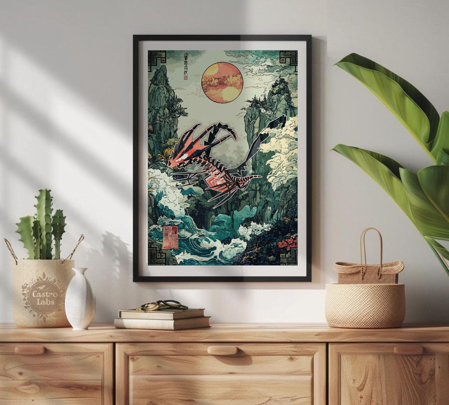 Eternatus Legendary Pokemon Print