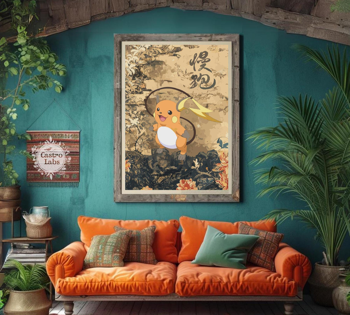 Raichu Poster: Legendary Pokemon