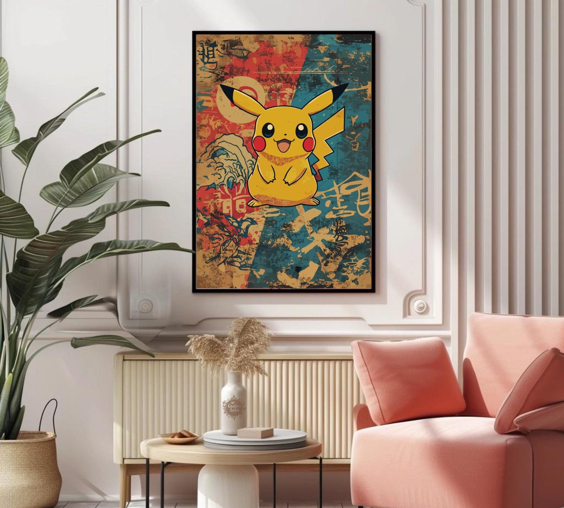 Pikachu Poster: Legendary Pokemon