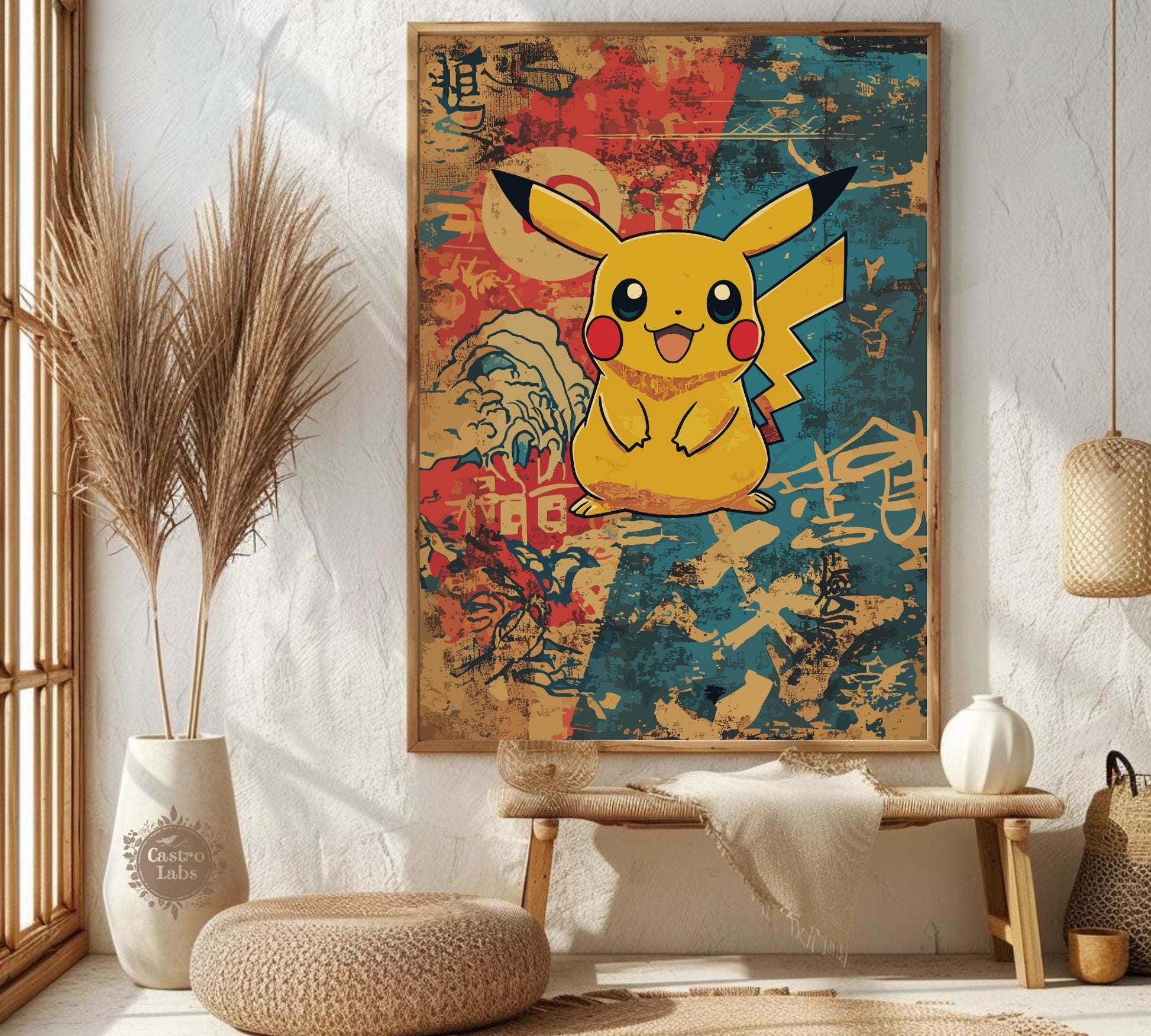 Pikachu Poster: Legendary Pokemon