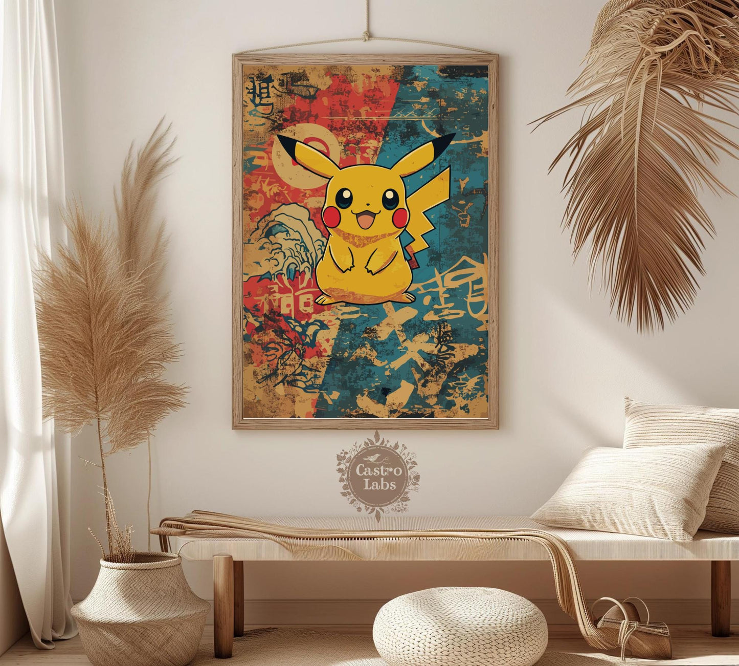 Pikachu Poster: Legendary Pokemon