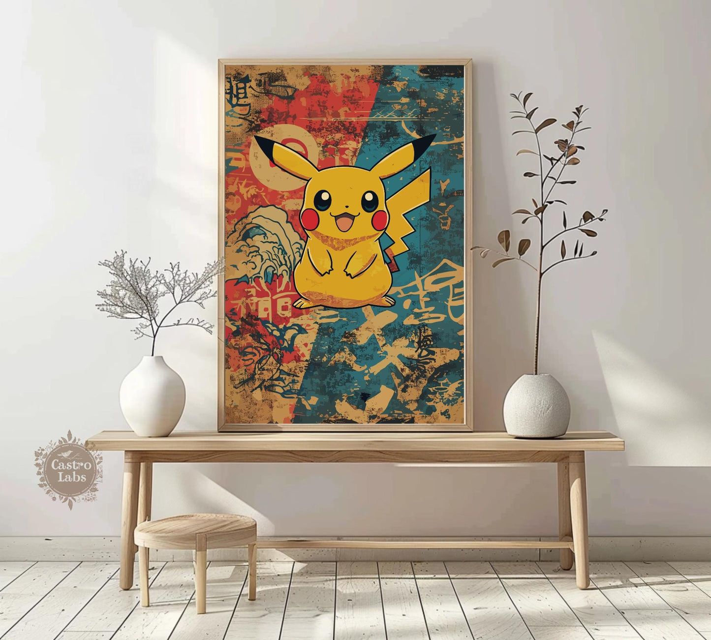 Pikachu Poster: Legendary Pokemon