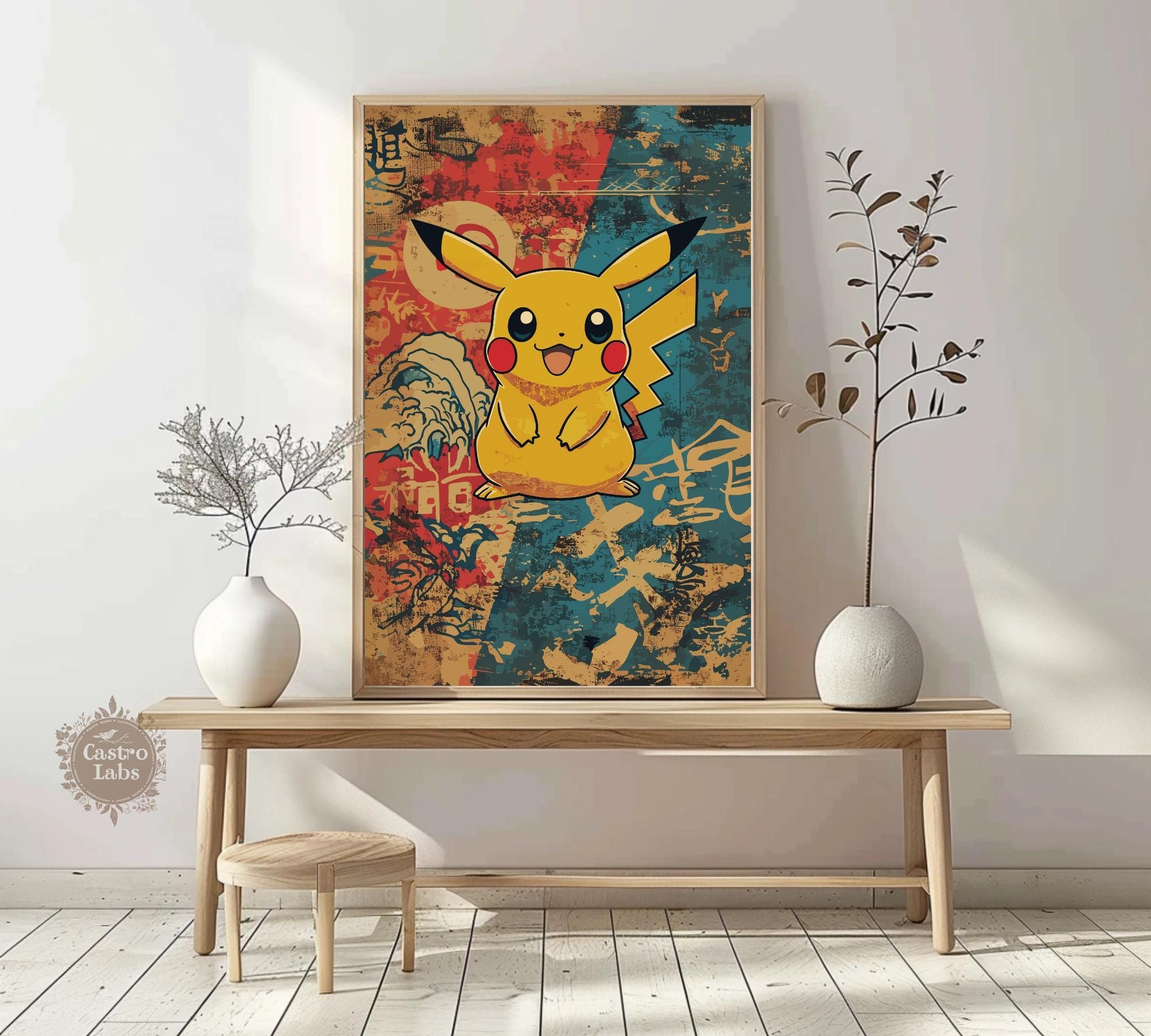 Pikachu Poster: Legendary Pokemon