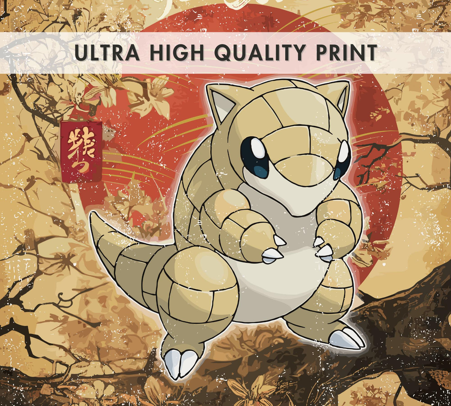 Sandshrew Poster: Legendary Pokemon