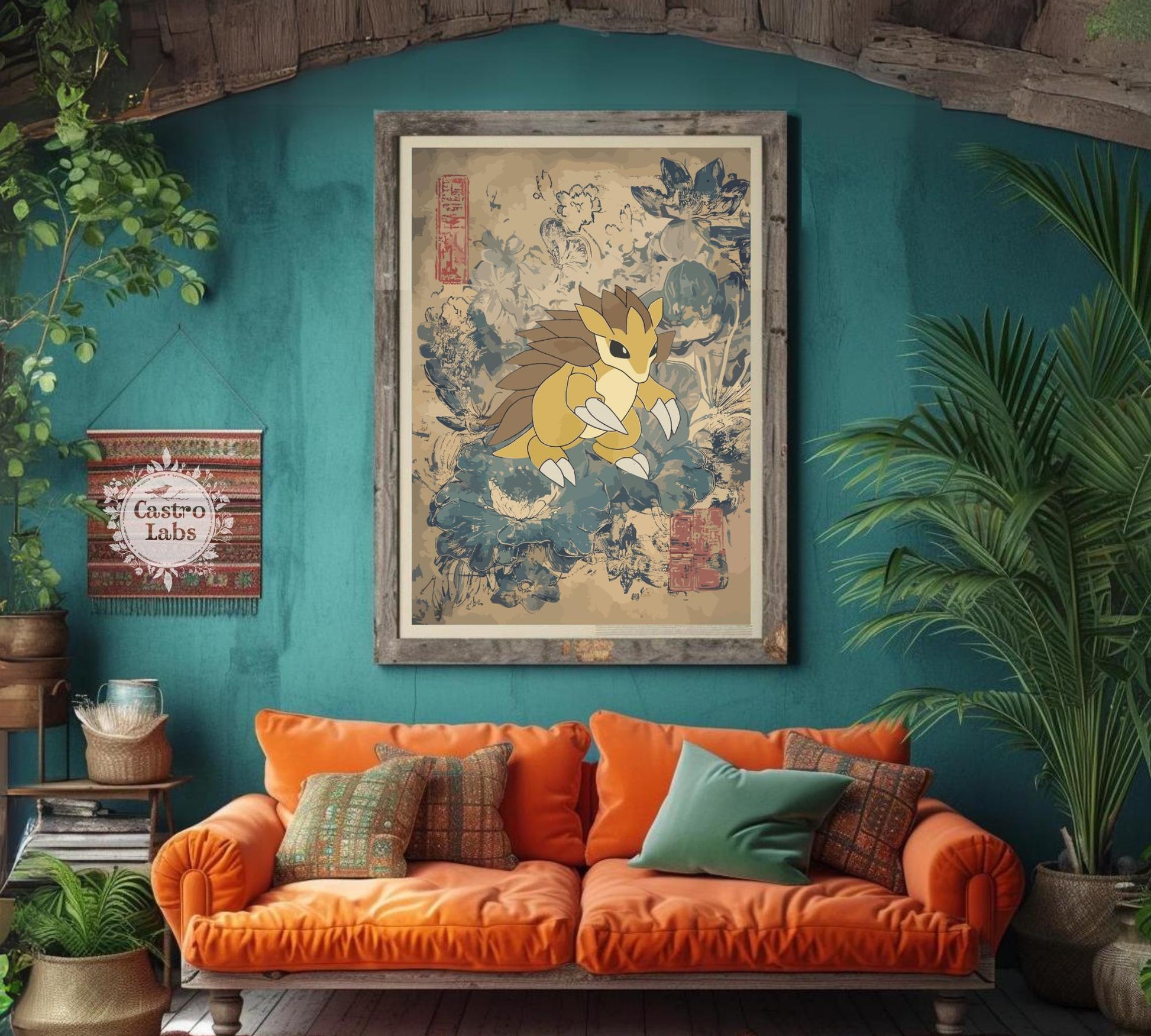 Sandslash Poster: Legendary Pokemon