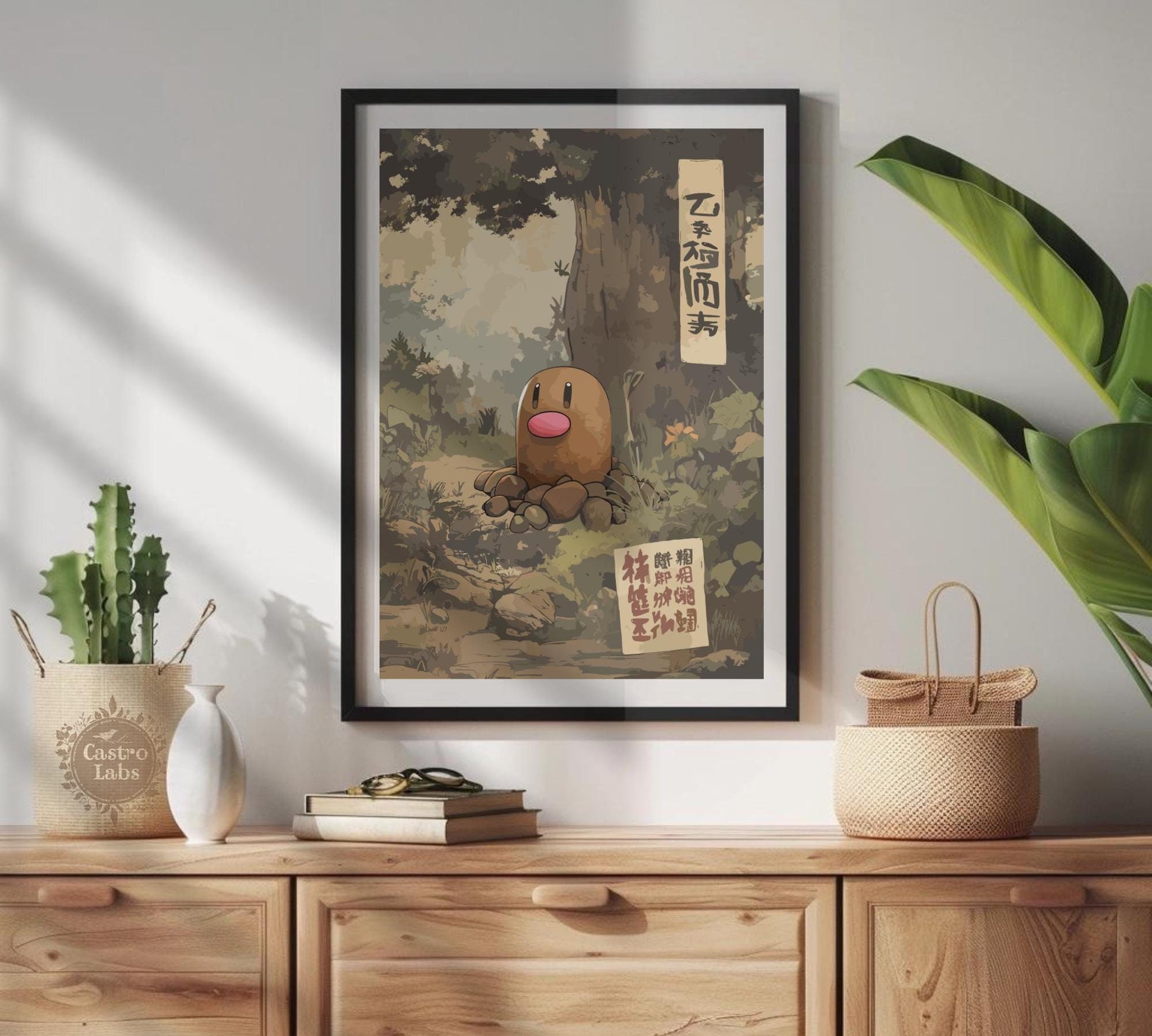 Diglett Poster: Legendary Pokemon