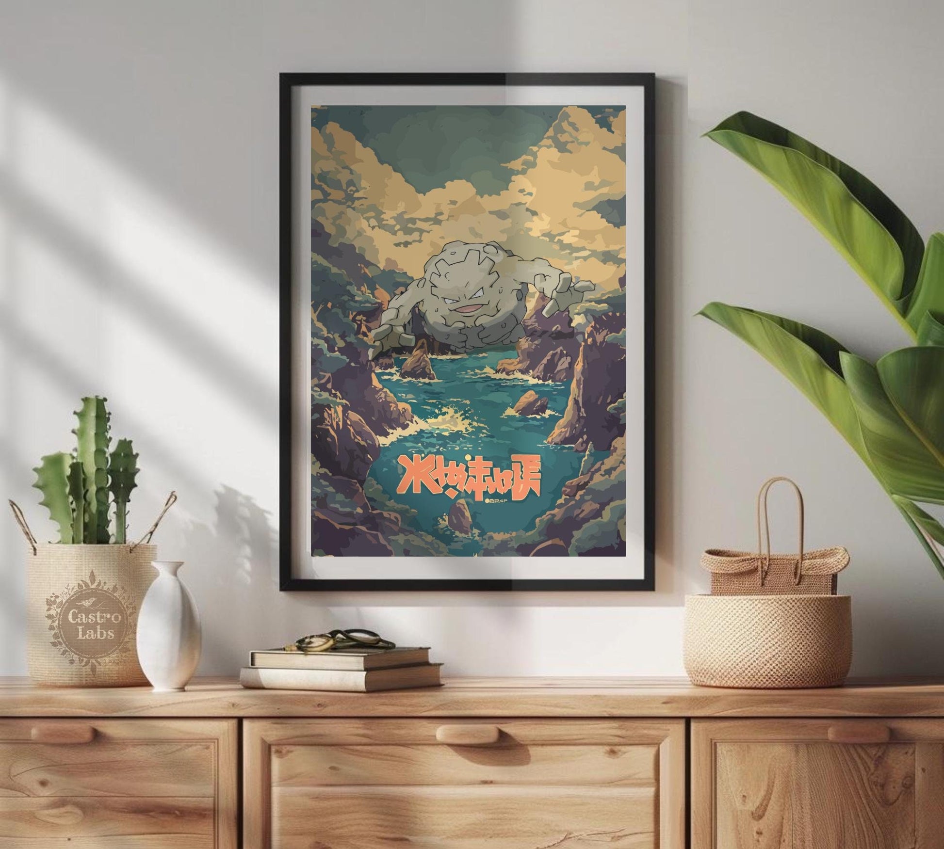 Graveler Poster: Legendary Pokemon