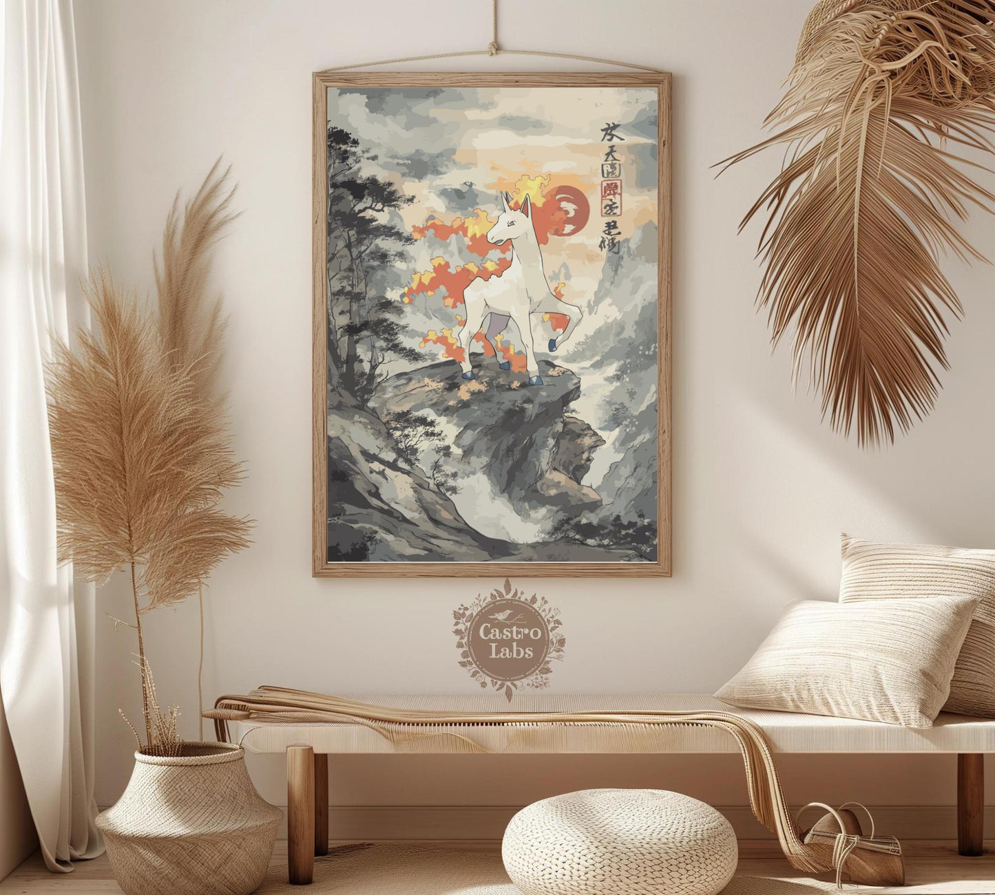 Rapidash Poster: Legendary Pokemon